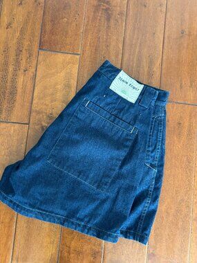 Rare Levi's vintage reissue denim shorts wide leg 32 NWOT WYKWK DENIM FAMILY